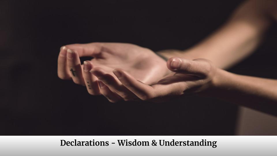 Wisdom & Understanding